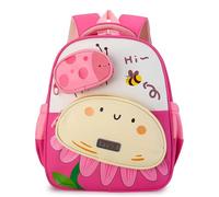 School Bag for Girls, Personalised Kids Backpack, Lightweight Cute Durable Adjustable Strap Weight-Reducing Minimalist Heavy-Duty for School Commute Summer Camp