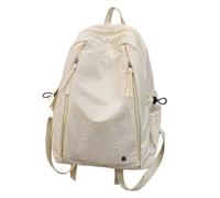 School Bag for Girls School Bags for Boys - Kids Backpack Casual Schoolbag Female College Students Solid Color Shoulder Bag Female Hundred Lightweight Junior High And High School Students Computer