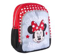 CERDÁ LIFE'S LITTLE MOMENTS Unisex Kid's Minnie Mouse School Backpack for Girl in Primary Adaptable to Cart, Ergonomic Back and Adjustable Handles Supplies, Multicoloured, Normal