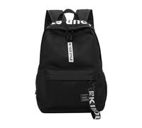 School Bag,rucksack for men,womens backpack,Lightweight Water Laptop Large Capacity Rucksack with Rain Cover, Ideal for School College Commuting Travel Grey (Black-White)
