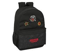 School Bag Stranger Things Black 30 X 46 X 14 Cm NEW