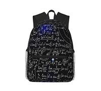 School Bags Astronomy Math Space Formulas Rucksack Classic School Backpack Casual Basic Backpack for Work Travel Outdoor