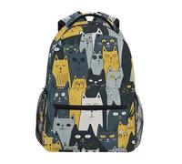 School Bags Cat Blacks Backpacks For Hiking
