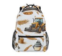 School Bags Farm Fall Tractors Rucksack For Work