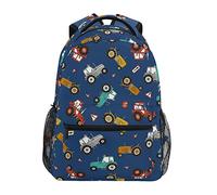 School Bags Farm Tractors Basic Backpack For Work