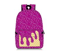 School Bags for Boys School Backpack Ice Style Large Capacity Backpack for Women Couples Middle High College Bag Lightweight Durable Bookbag for 5-15 Years Old Students