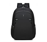 School Bags for Boys Secondary School, Hixingo Causal Travel School Bags Mens Womens Backpack for Teenage Boys Girls Lightweight Rucksack Bookbag (Black)
