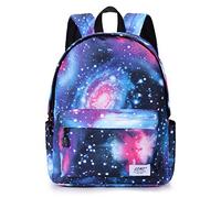 School Bags for Girls Boys,Galaxy Water Resistant Durable Casual Basic Backpack for Students