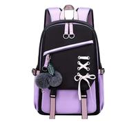 School Bags for Primary Girls, Personalised Kids Backpack, Double-Shoulder Wear-Resistant Large-Capacity Shockproof Stylish Easy-To Heavy-Duty for School Commute Summer Camp