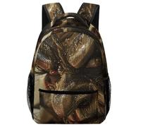 School Bags Golden Devil Style Basic Backpack Casual Backpacks Durable Rucksack for Work Travel Hiking