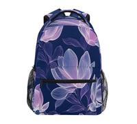 School Bags Linear Flowers Basic Backpack Durable School Backpack Casual Backpacks for Travel Office Work