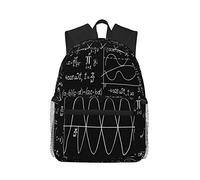 School Bags Math Science Rucksack Durable Basic Backpack Fashion School Backpack for Work Outdoor Hiking