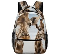 School Bags Necks of Giraffe School Backpack Fashion Basic Backpack Durable Backpacks for Travel Hiking Office