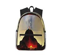 School Bags Volcano Rucksack Classic Backpacks Casual School Backpack for Work Travel Hiking