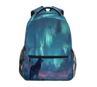 School Bags Wolf Aurora Rucksack Durable Basic Backpack Casual Backpacks for Office Hiking Work