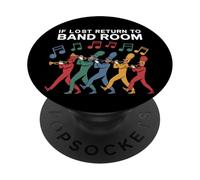 School Band Rehearsal Inside Joke Quote PopSockets Adhesive PopGrip