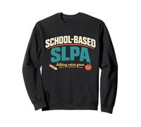 School Based SLPA Helping Voices Grow Speech Therapy Sweatshirt