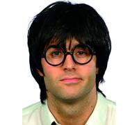 School Boy Set Harry Potter Wig + Glasses Kit Adults Fancy Dress
