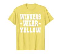 School Bruh Winners WEAR Yellow Tournament War Game T-Shirt