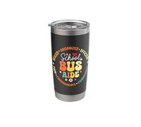 School Bus Aide Driver Back to School Squad Appreciation Stainless Steel Insulated Tumbler
