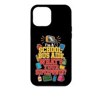 School Bus Aide What's Your Superpower Elementary Gift Case for iPhone 12 Pro Max