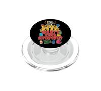 School Bus Aide What's Your Superpower Elementary Gift PopSockets PopGrip for MagSafe