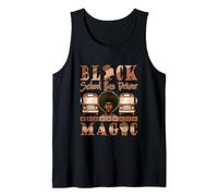 School Bus Driver Afro Men Proud Black History Month Tank Top