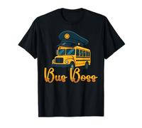 School Bus Driver Bus Boss T-Shirt