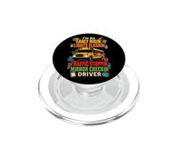 School Bus Driver Early Risin' Traffic Stoppin' Gift PopSockets PopGrip for MagSafe