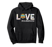 School Bus Driver Flower Floral Love #Schoolbusdriverlife Pullover Hoodie