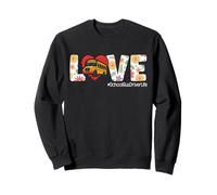 School Bus Driver Flower Floral Love #Schoolbusdriverlife Sweatshirt