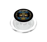 School Bus Driver Got A Problem Spell My Route Number PopSockets PopGrip for MagSafe