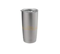 School Bus Driver Heartbeat Yellow Shuttle Student Transit Stainless Steel Insulated Tumbler
