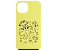 School Bus Driver I Love My Job Little Reasons Funny Yellow Case for iPhone 13