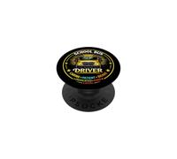 School Bus Driver It Takes A Big Heart Caring Patient PopSockets Adhesive PopGrip