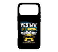 School Bus Driver Yes You Really Have To Sit Down Stay Case for iPhone 17 Pro Max
