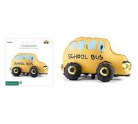 School Bus Foil Balloon - Standing, 3D by Funny Balloons Miami LLC