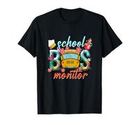 School Bus Monitor School Bus Driver Back To School Funny T-Shirt