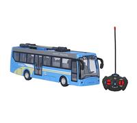 School Bus, Remote Control Car - Electronic Vehicles with High Simulation, Drives in All Directions - Rechargeable - Gift for Children (Blue)