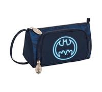 School Case with Accessories Batman Legendary Navy Blue 20 x 11 x 8.5 cm (32 Pie