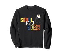 School Child Pocket Animal 2025 Penguin Sweatshirt