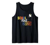 School Child Pocket Animal 2025 Penguin Tank Top