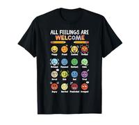 School Counselor All Feelings are Welcome T-Shirt