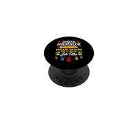 School Counselor Awesome Official Job Title Graphic PopSockets Adhesive PopGrip