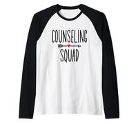 School Counselor Counseling Squad College Guidance for Women Raglan Baseball Tee