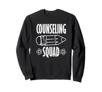 School Counselor Counseling Squad Pencil Art Sweatshirt