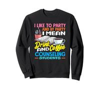 School Counselor Drink Coffee Counseling Students Sweatshirt