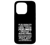 School Counselor Feelings Change Share Your Struggles Case for iPhone 15 Pro