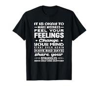 School Counselor Feelings Change Share Your Struggles T-Shirt