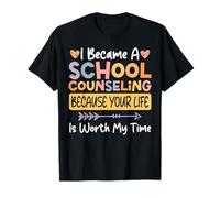 School Counselor I Became A School Counselor Because Your T-Shirt